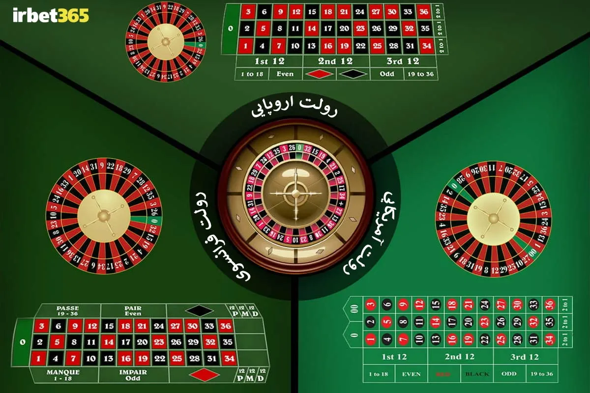 مقایسه انواع رولت