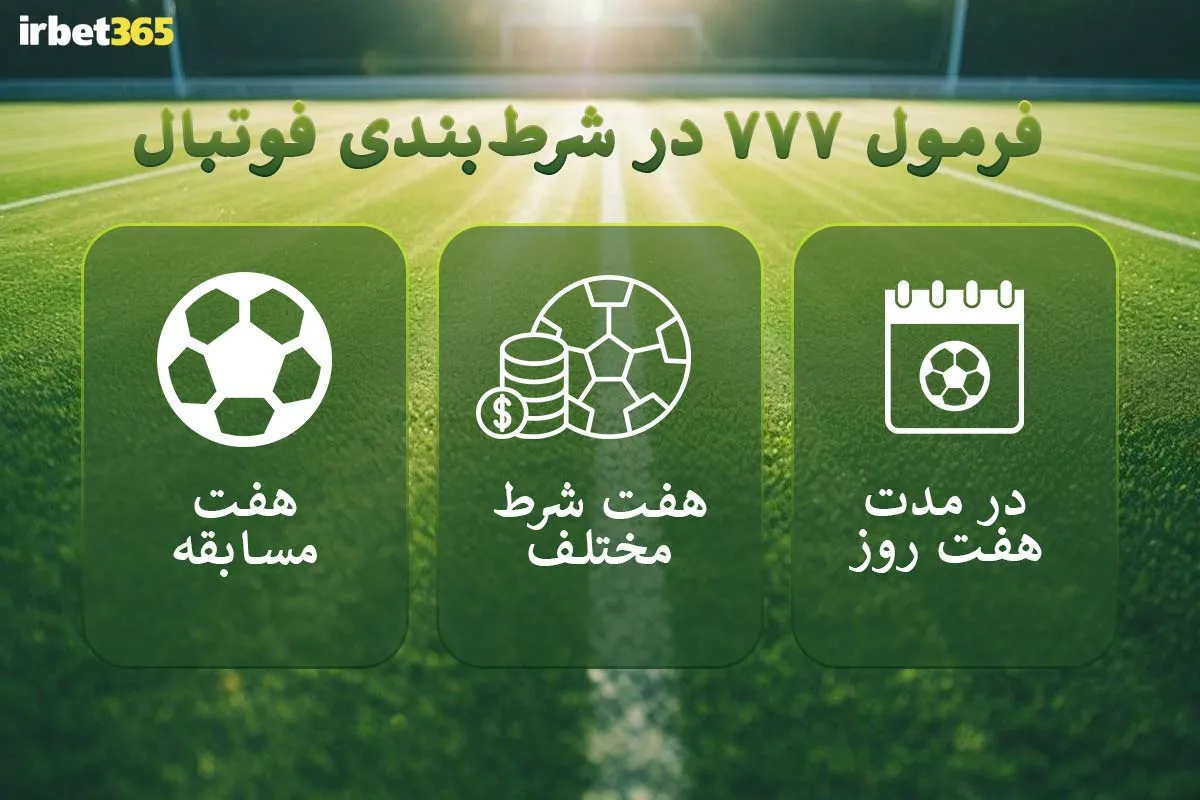 فرمول ۷۷۷ در شرط‌بندی فوتبال
